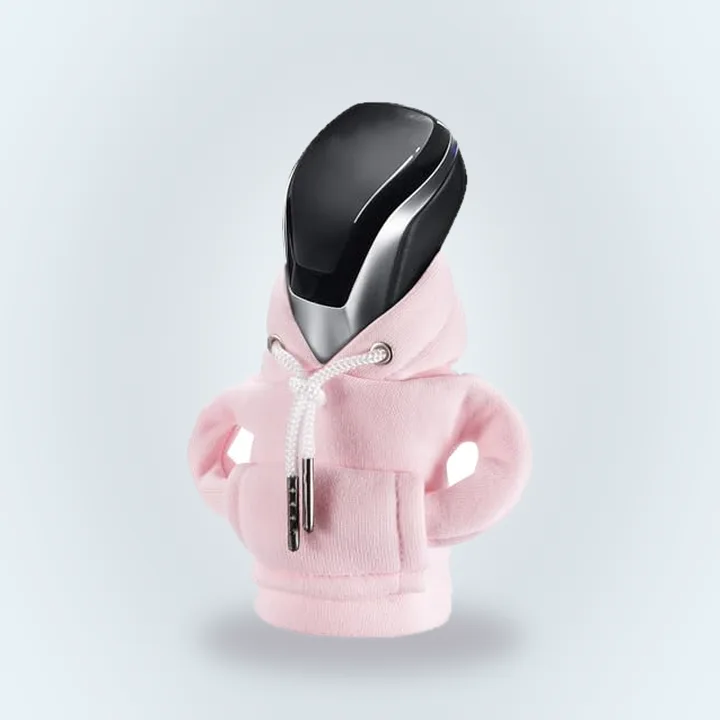 Mini hoodie for a car shifter