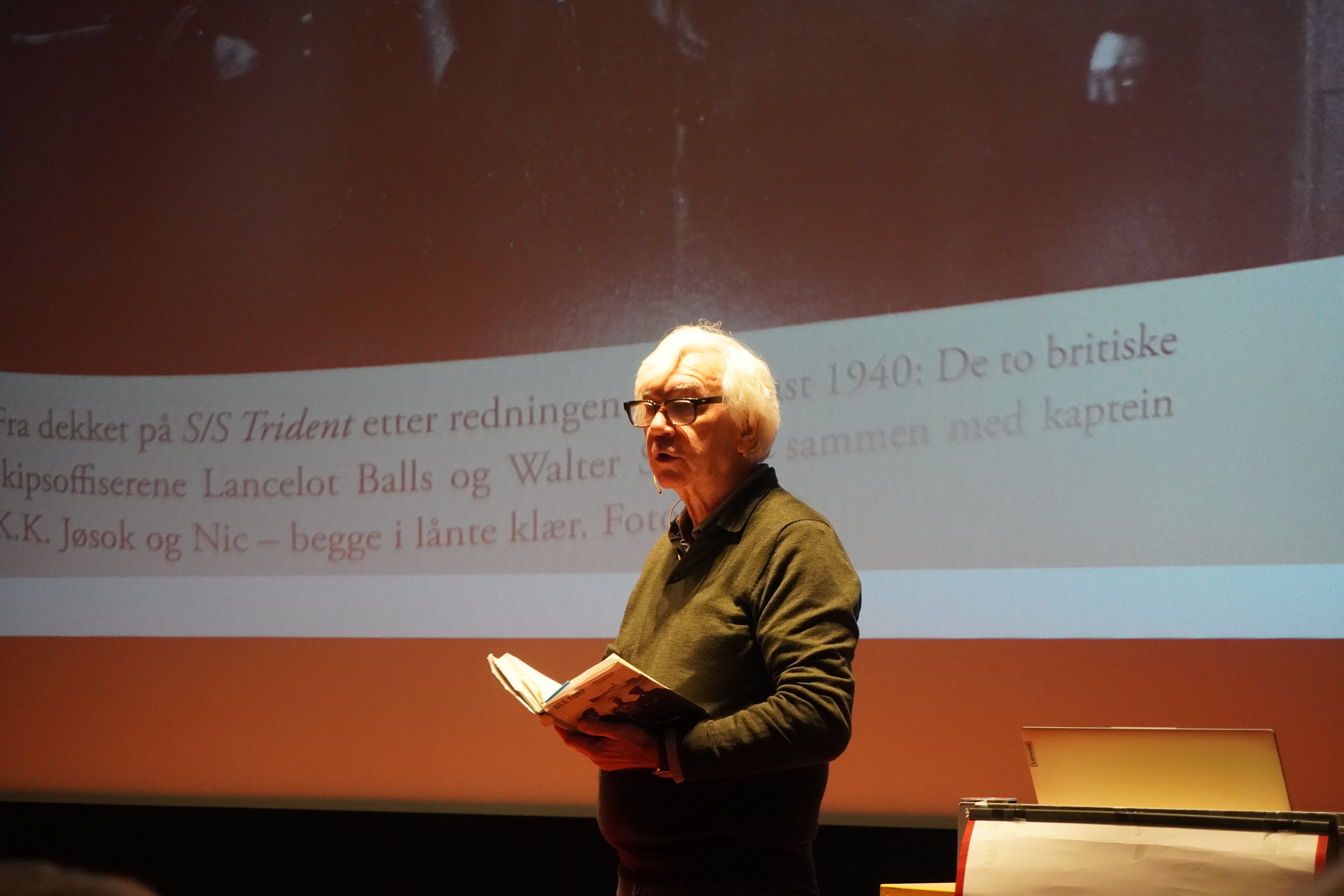 Ole Torp om boken sin: – Den kokte i meg