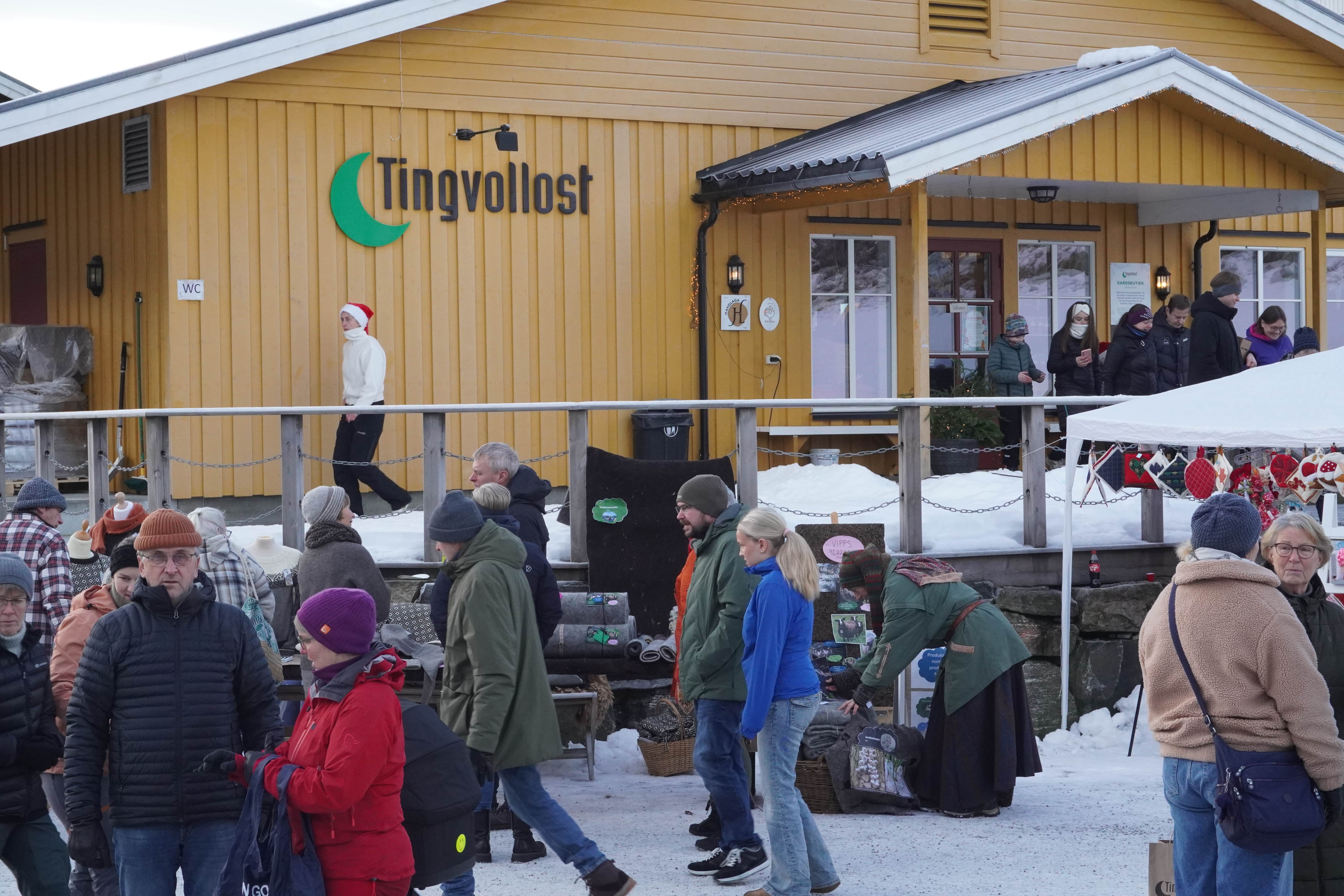 Julemarked hos Tingvoll Ost