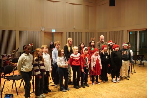 Juleavslutning med Kristiansund Skolekorps