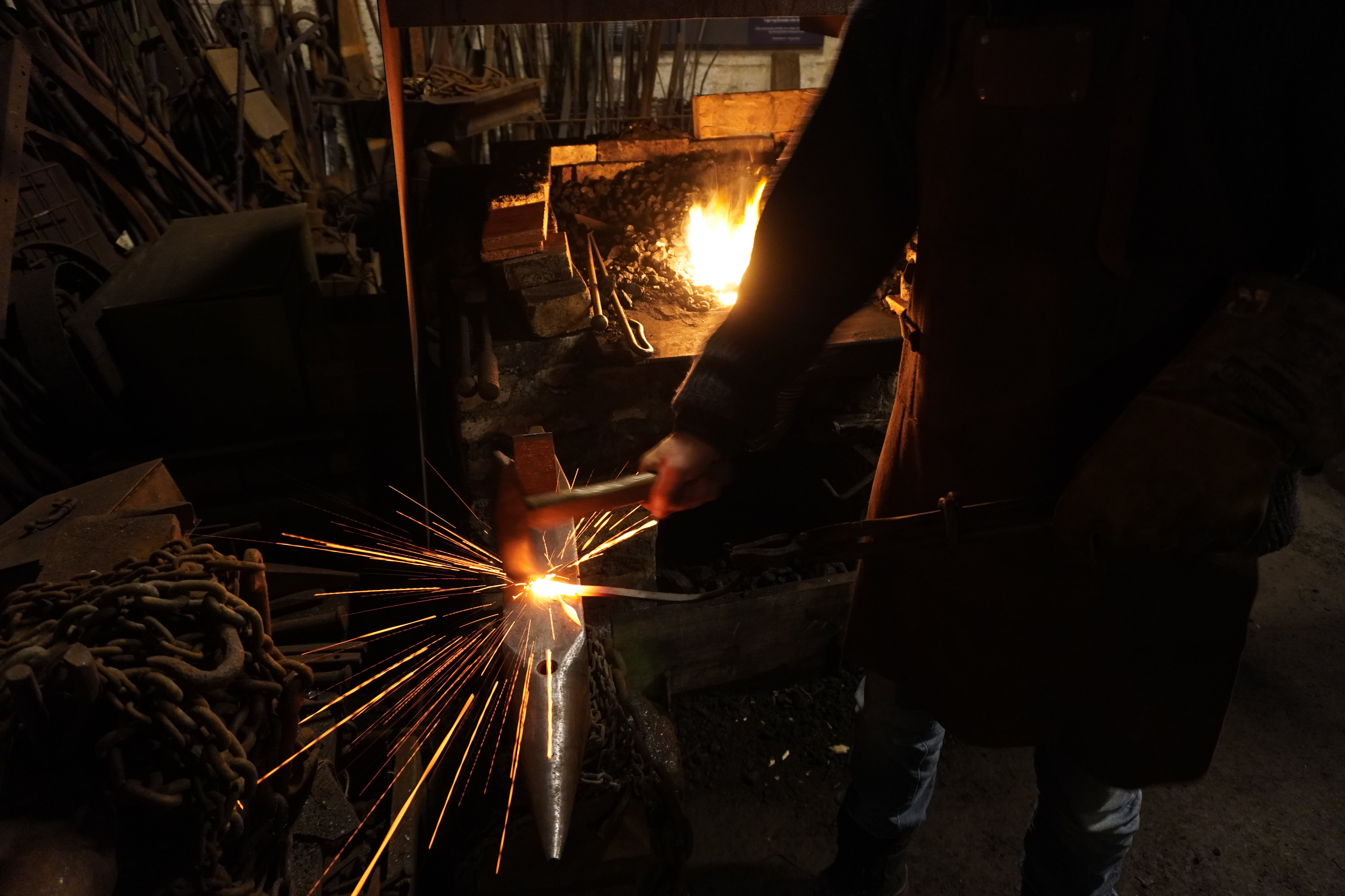 Varmt jern og gammelt håndverk