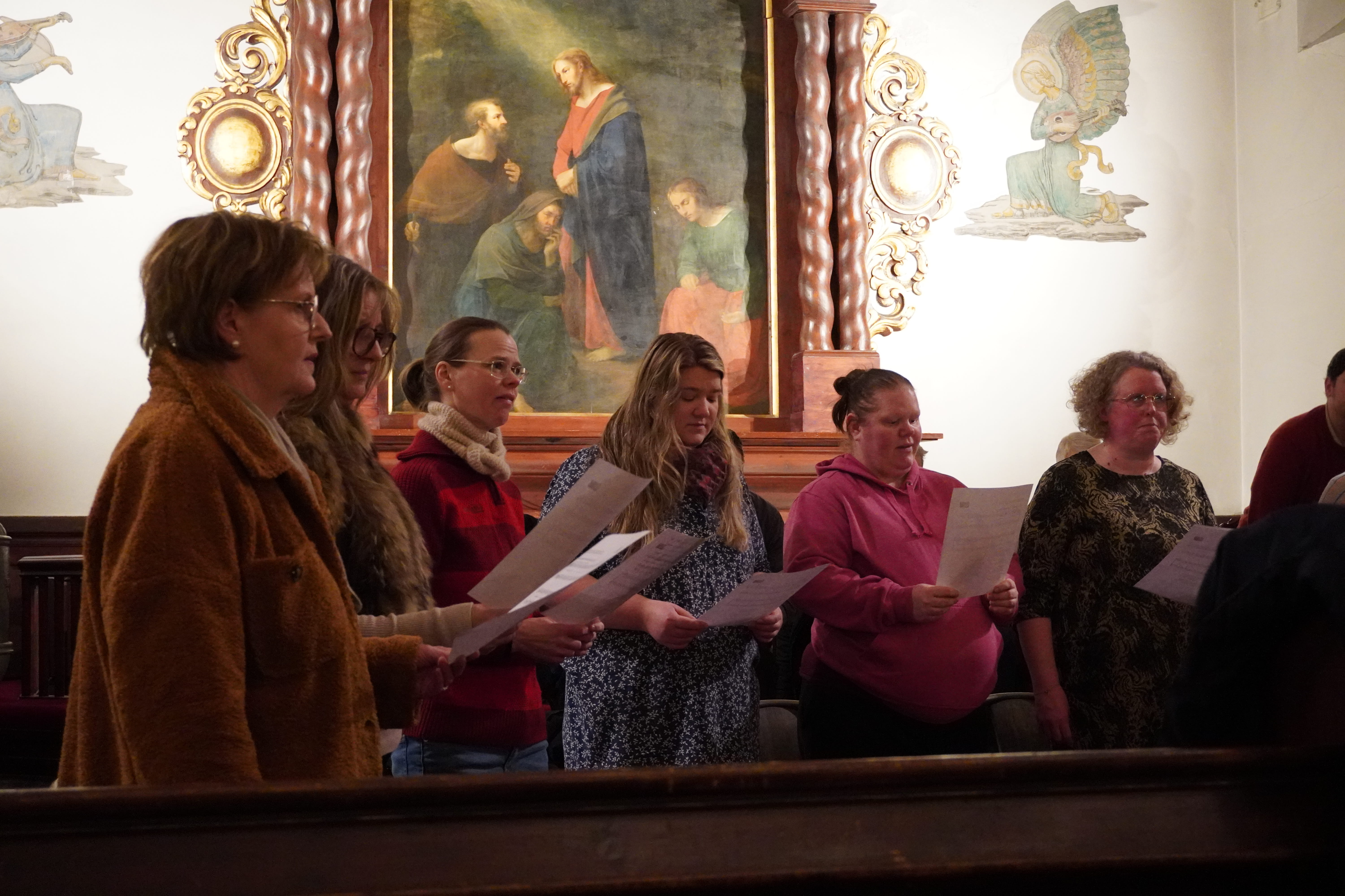 Kammerkoret med folketoner til våren