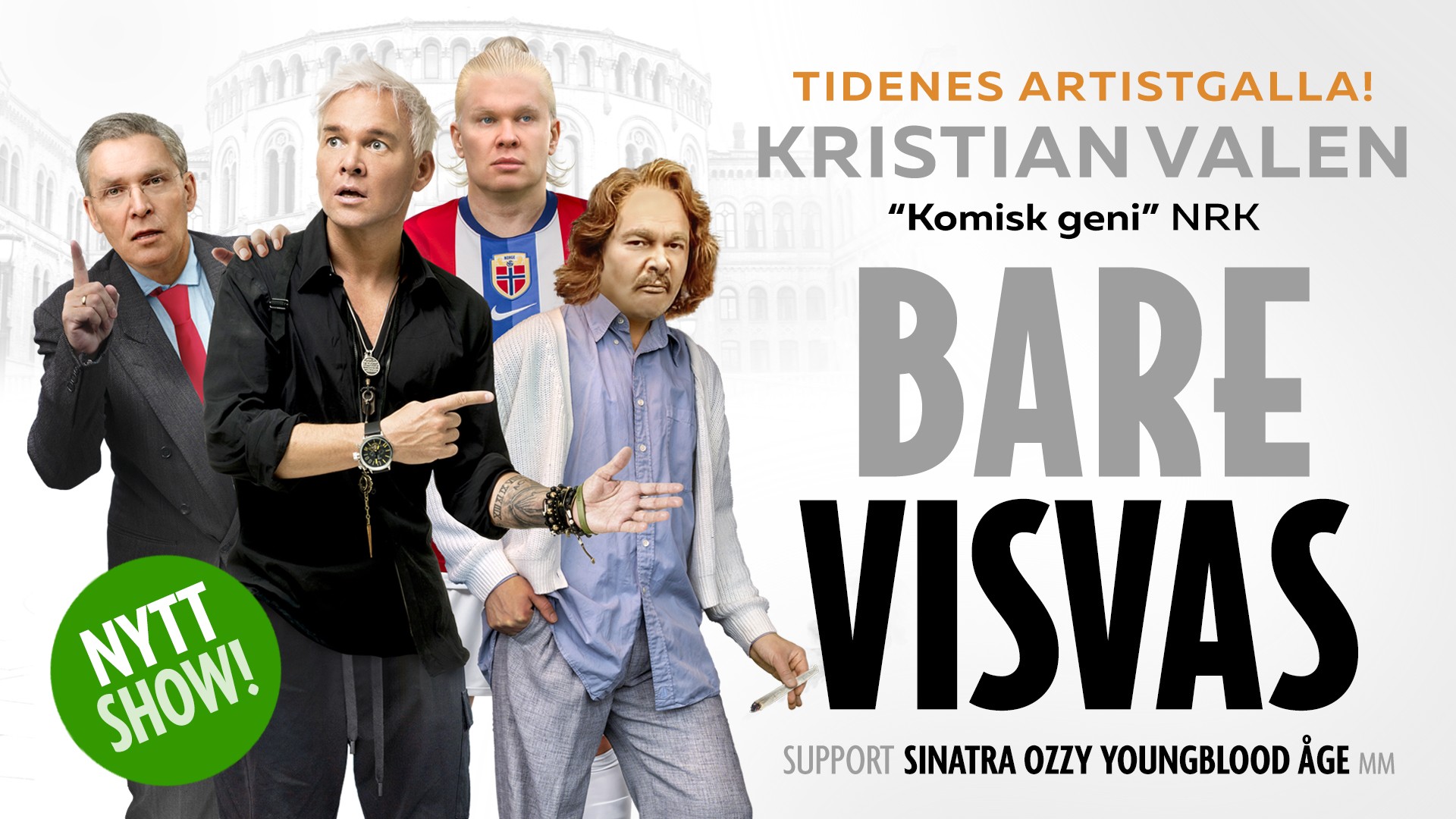 Åpen sak: Kristian Valen kommer til Kulturfabrikken