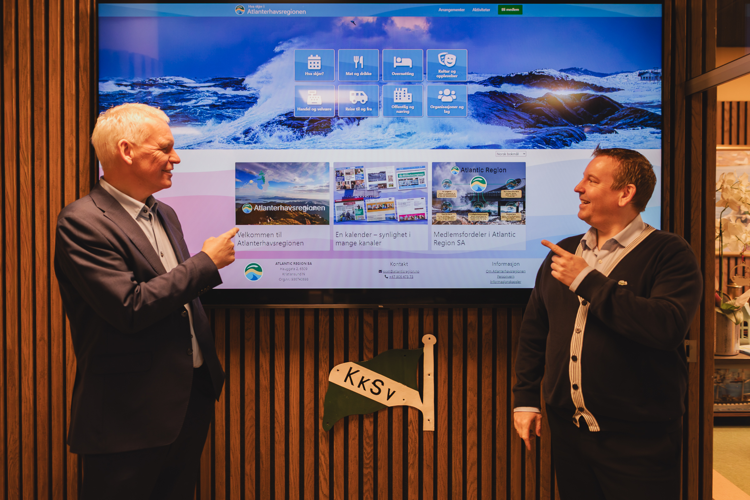 Atlantic Region SA vil samle regionens opplevelser i én felles portal