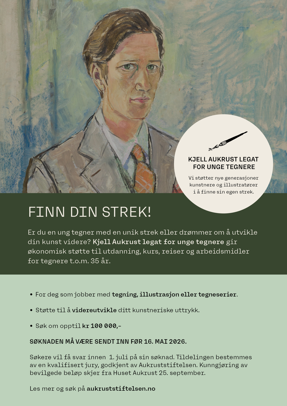 Kjell Aukrust Legat for Unge Tegnere: En Mulighet for Fremtidige Kunstnere