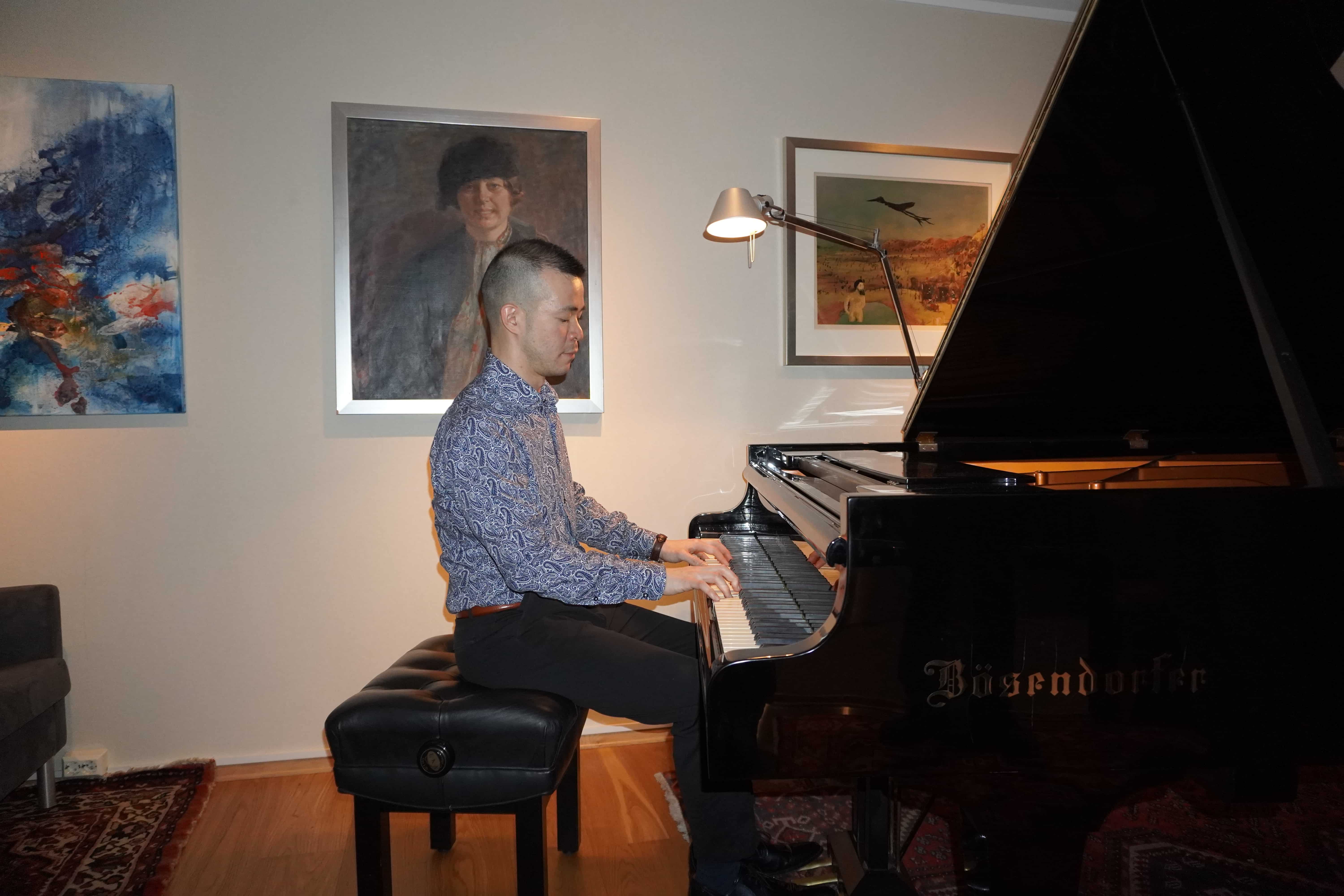 Albert Lau konsert lørdag 14.03