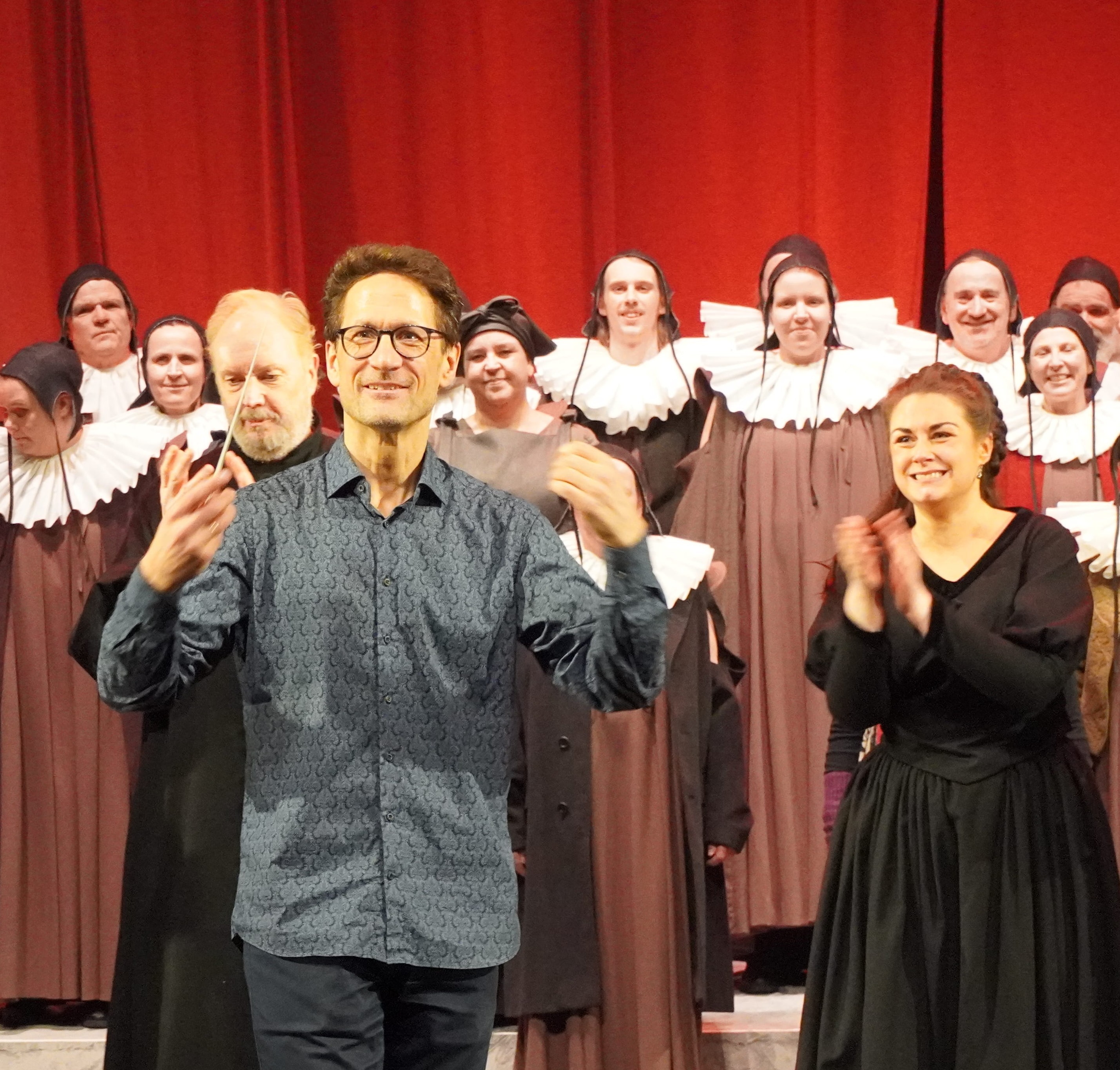 Dirigent Øyvind Bjørnå, den første i Normoria