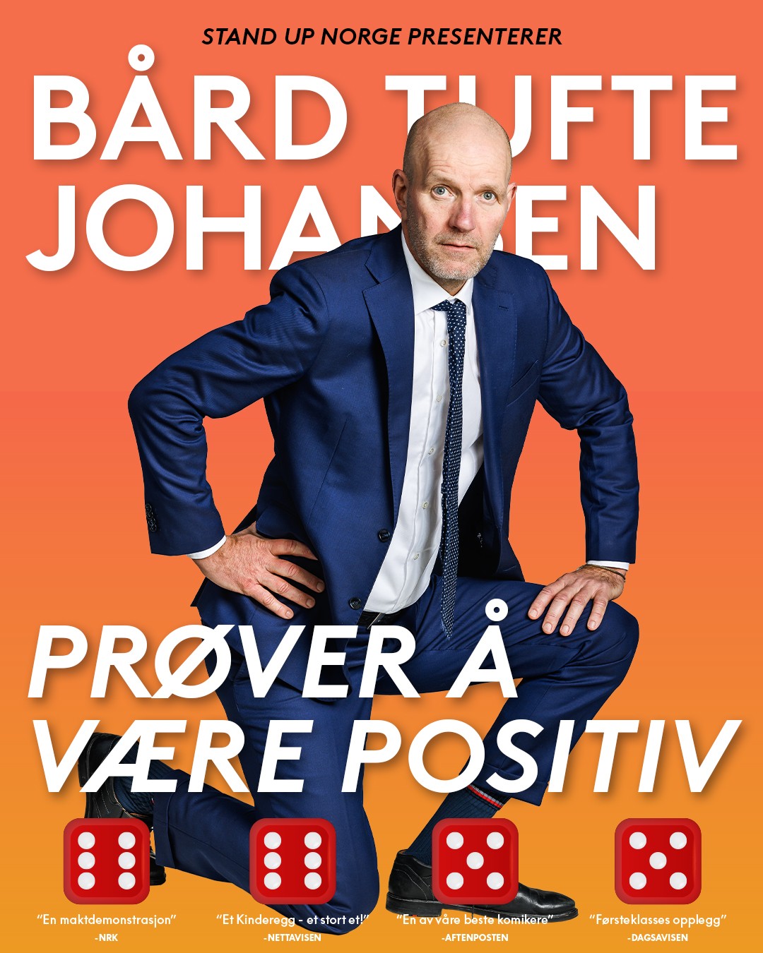 Bård Tufte Johansen – Prøver å være positiv på Normoria (Åpen sak)