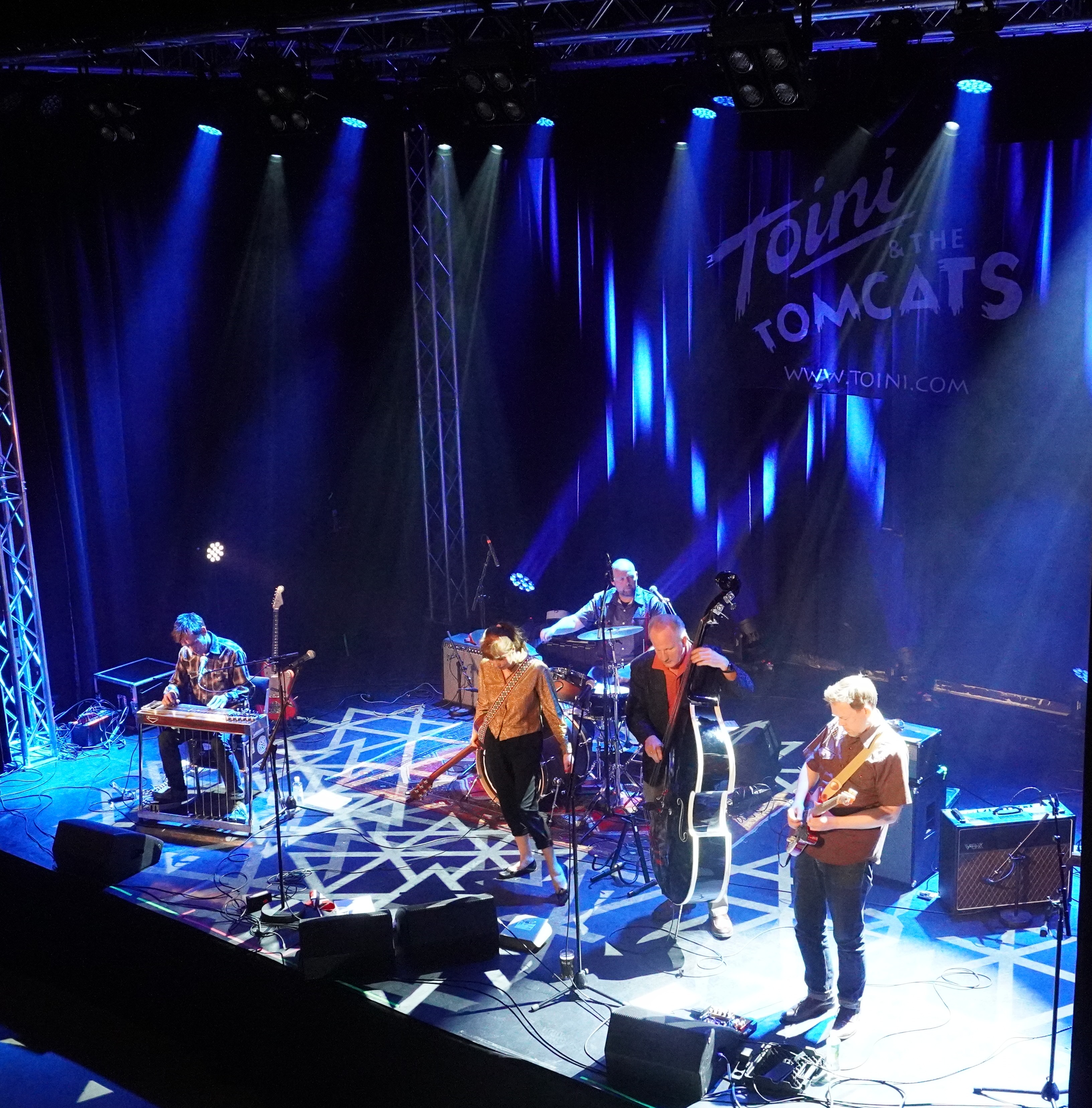 Det svingte med Toini and the Tomcats 