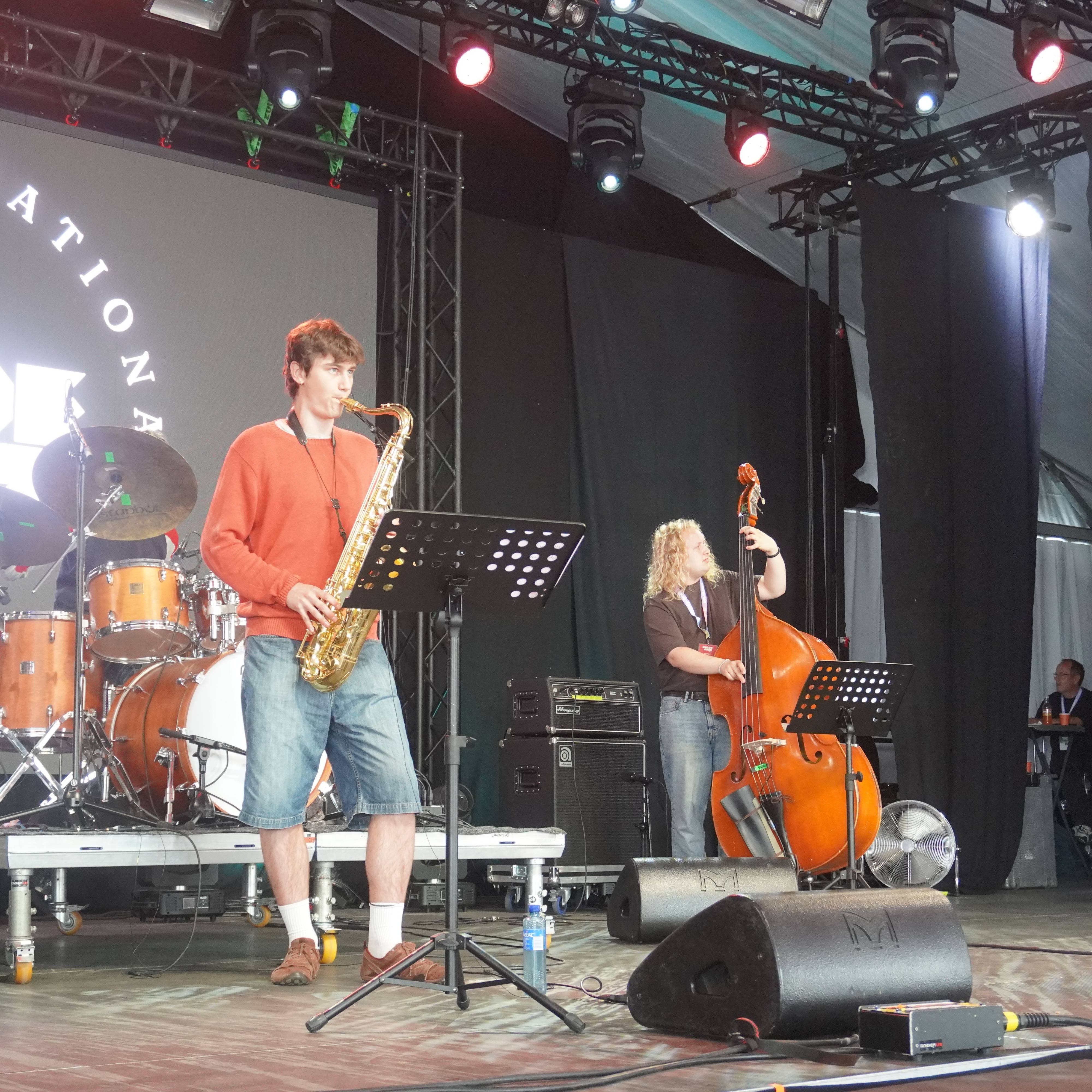 Fremtidens jazzmusikere i Alexandraparken