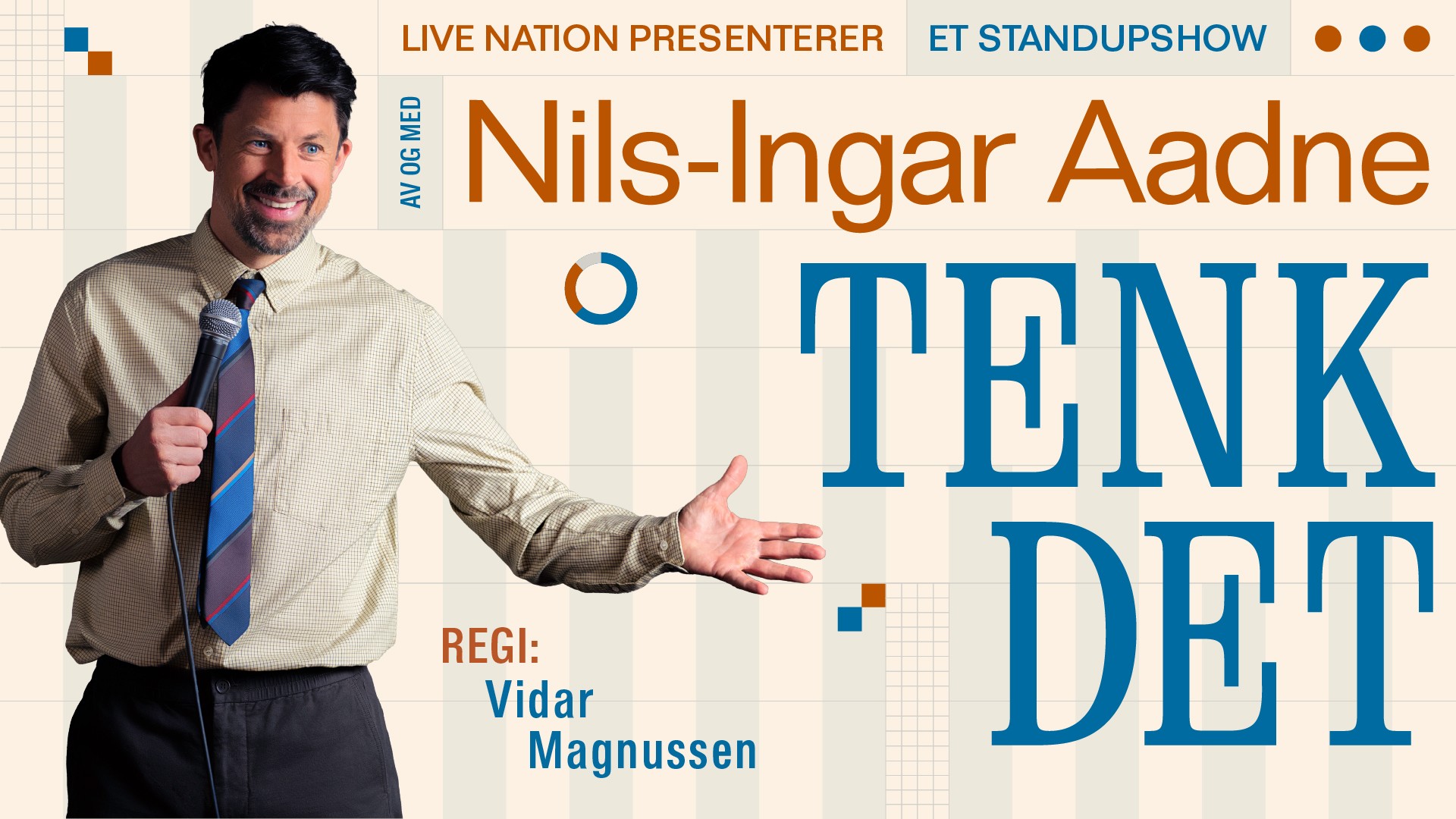 Åpen for alle: Nils-Ingar Aadne med ny forestilling til Kristiansund