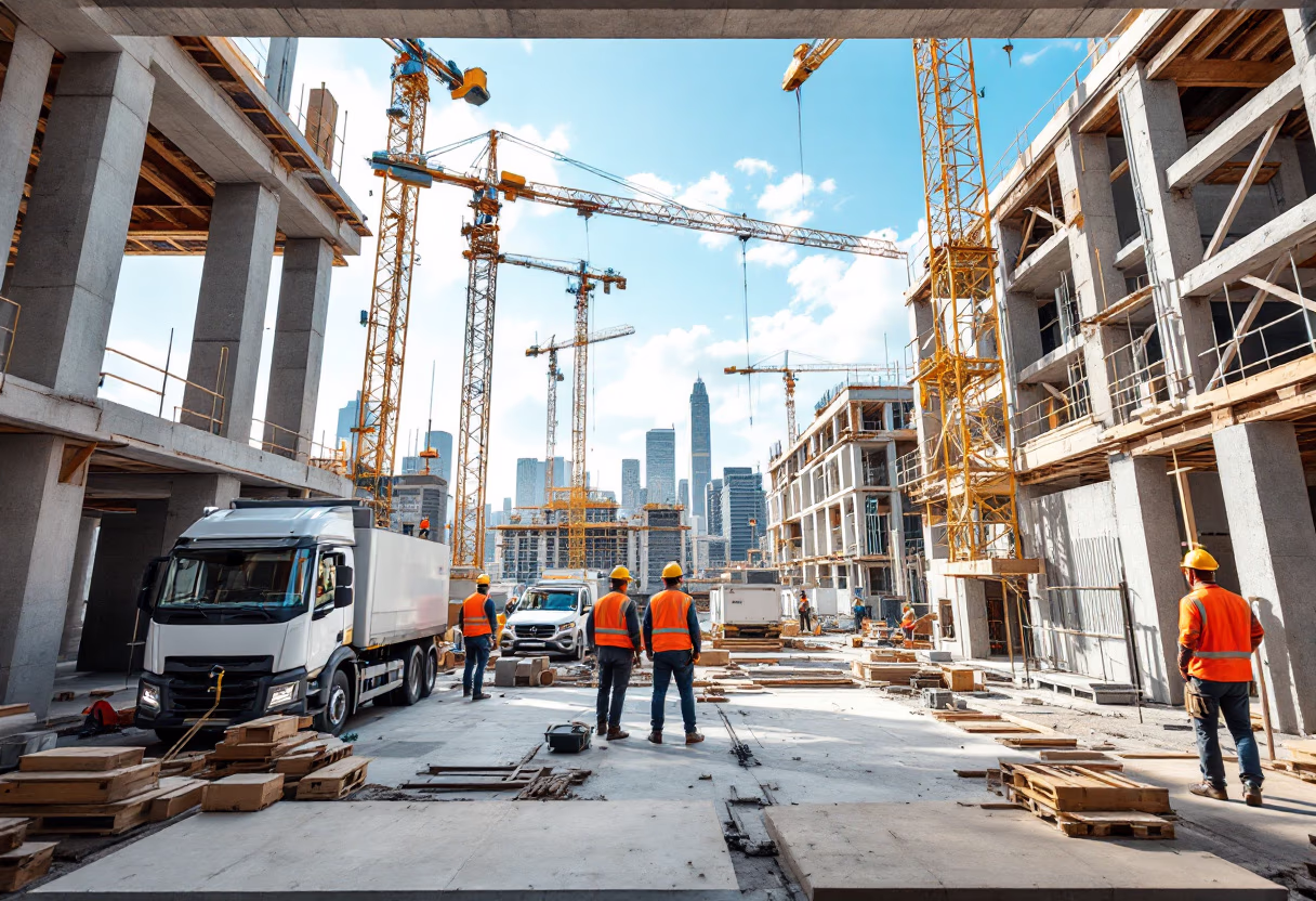 image of construction site for a general contractor