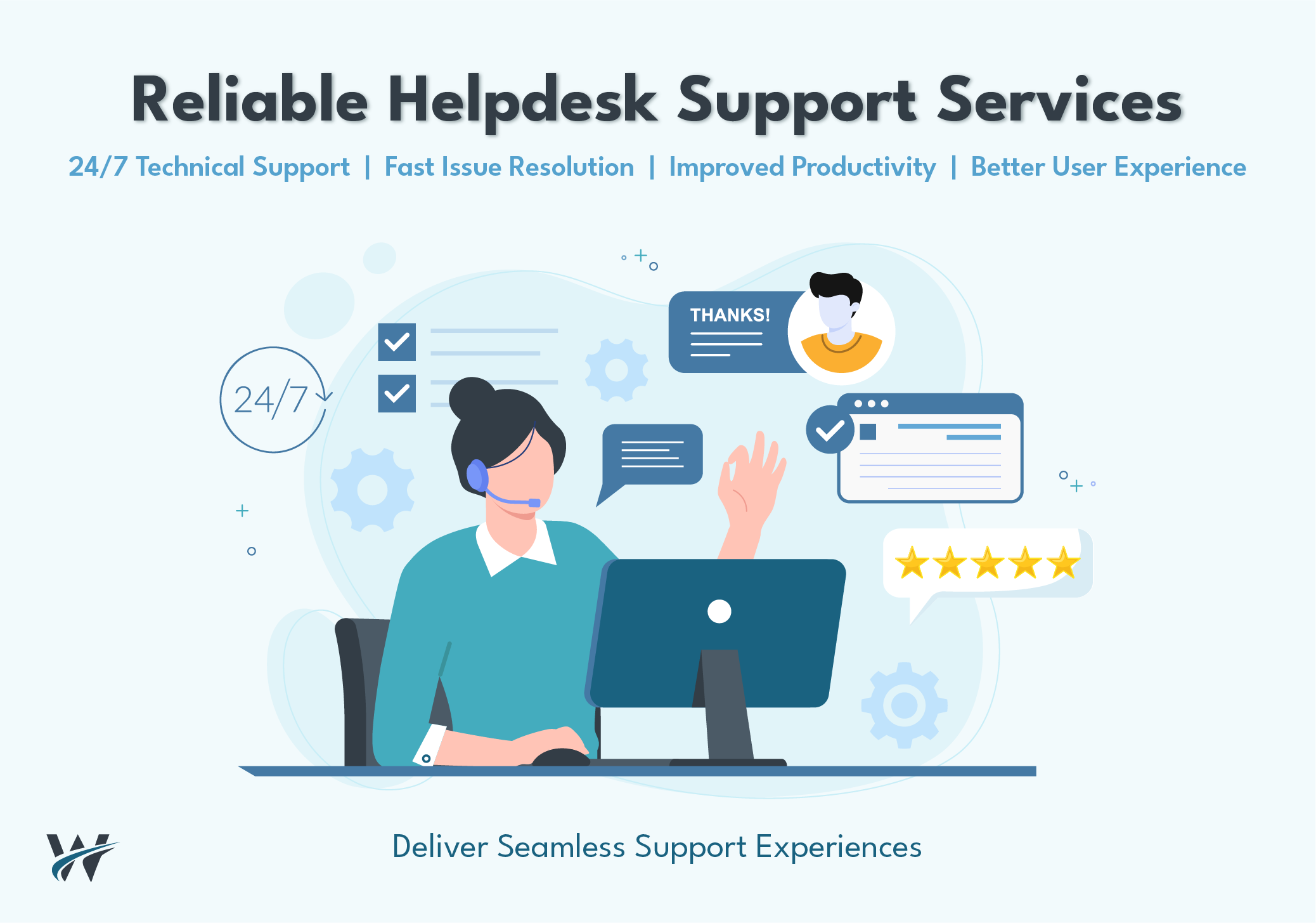 Helpdesk Support Services: Enhancing Employee and Customer Experience