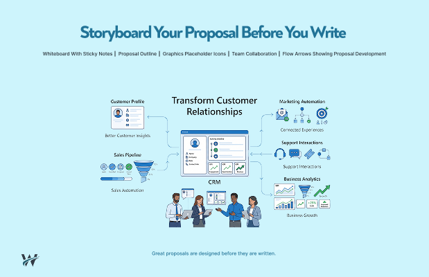 Proposal Storyboarding: Why Planning Before Writing Improves Proposal Success