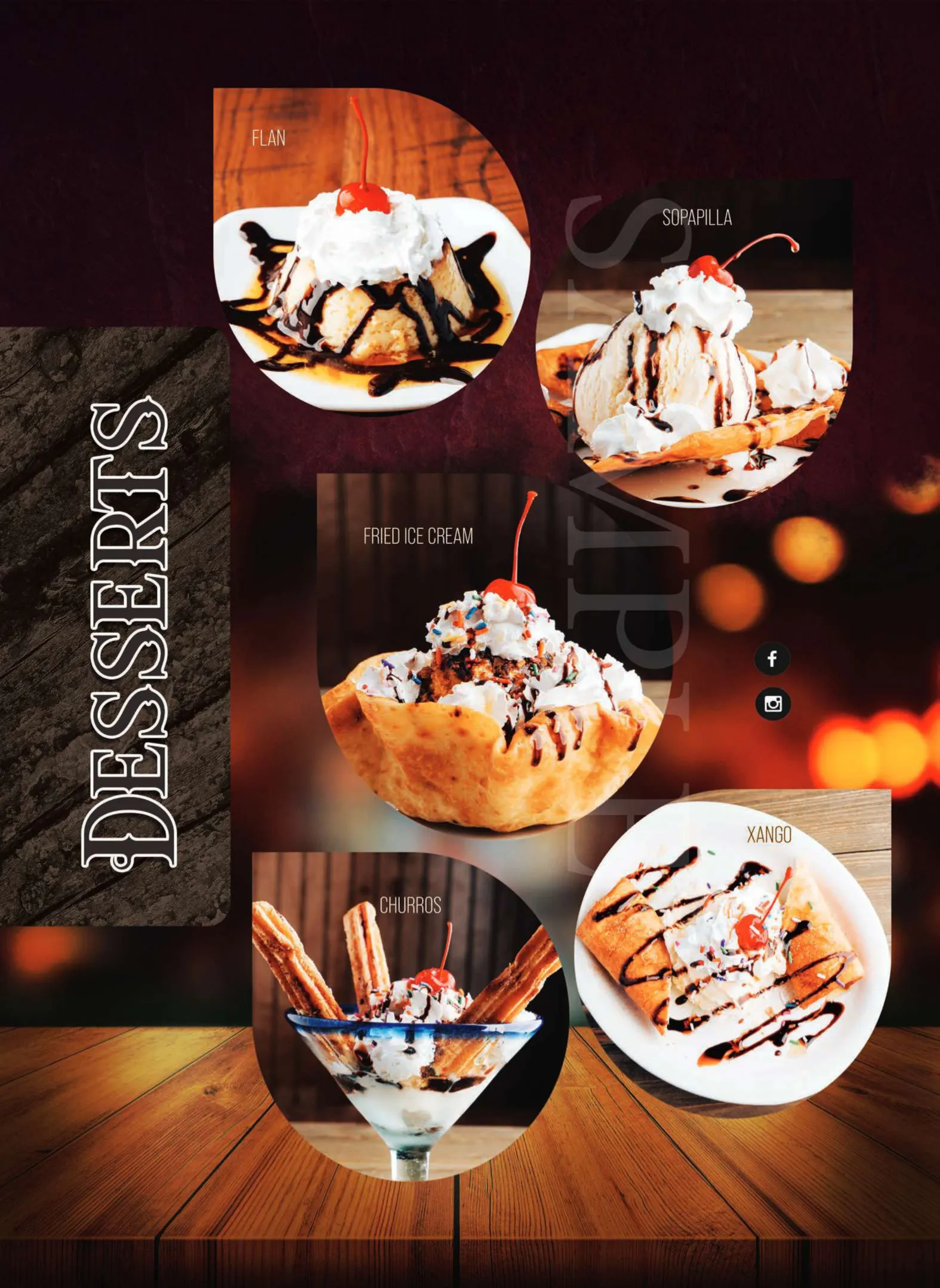 Tres Potrillos menu page 10.