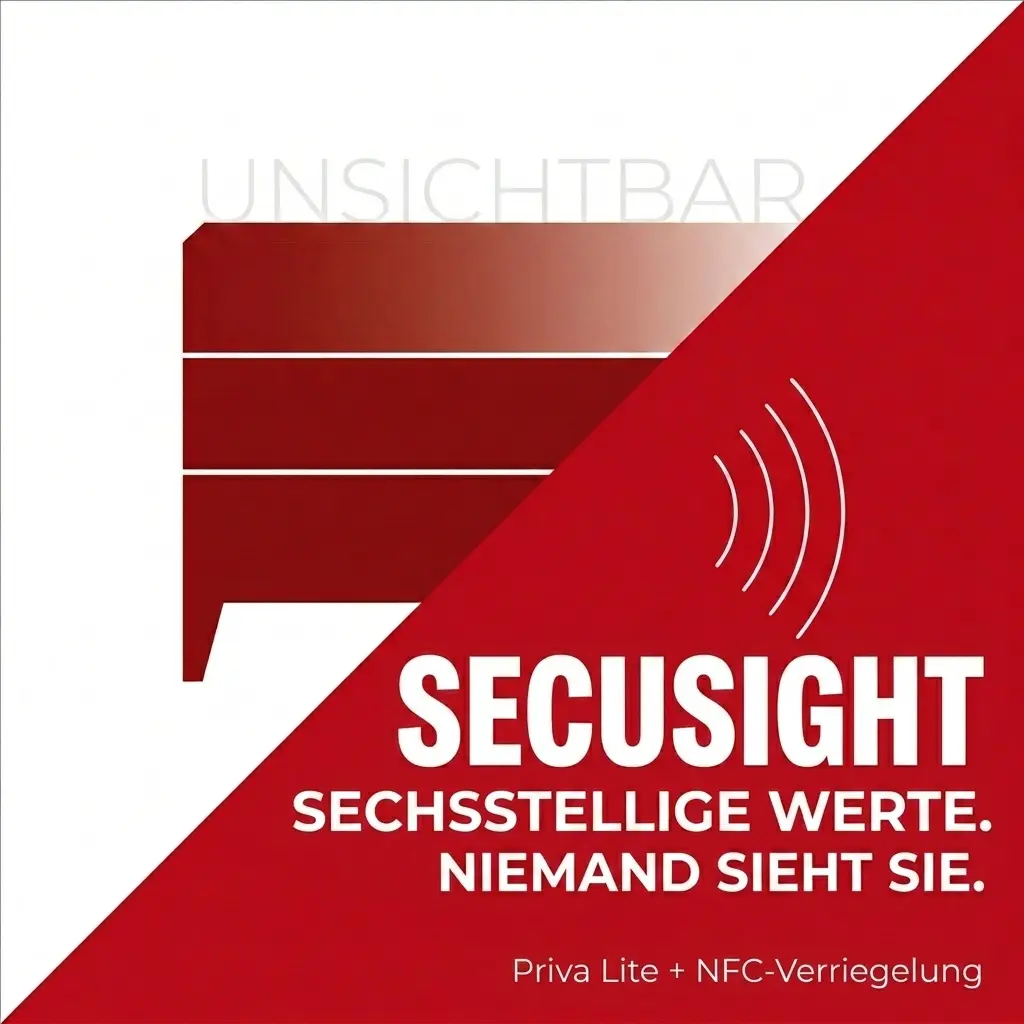 SecuSight Sicherheitsmöbel mit schaltbarem Priva Lite Glas für hochwertige Uhrensammlungen, gefertigt von Schreinerei Baureis