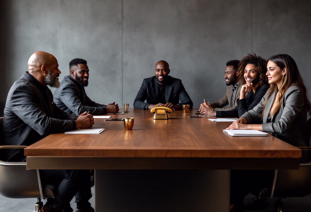 image of a diverse team in a meeting