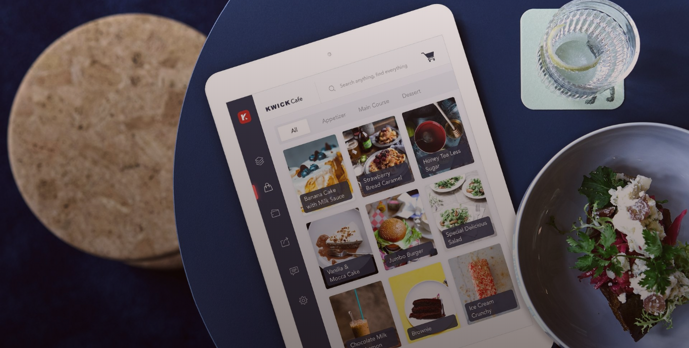 kwickPOS point-of-sale system for restaurants and retail