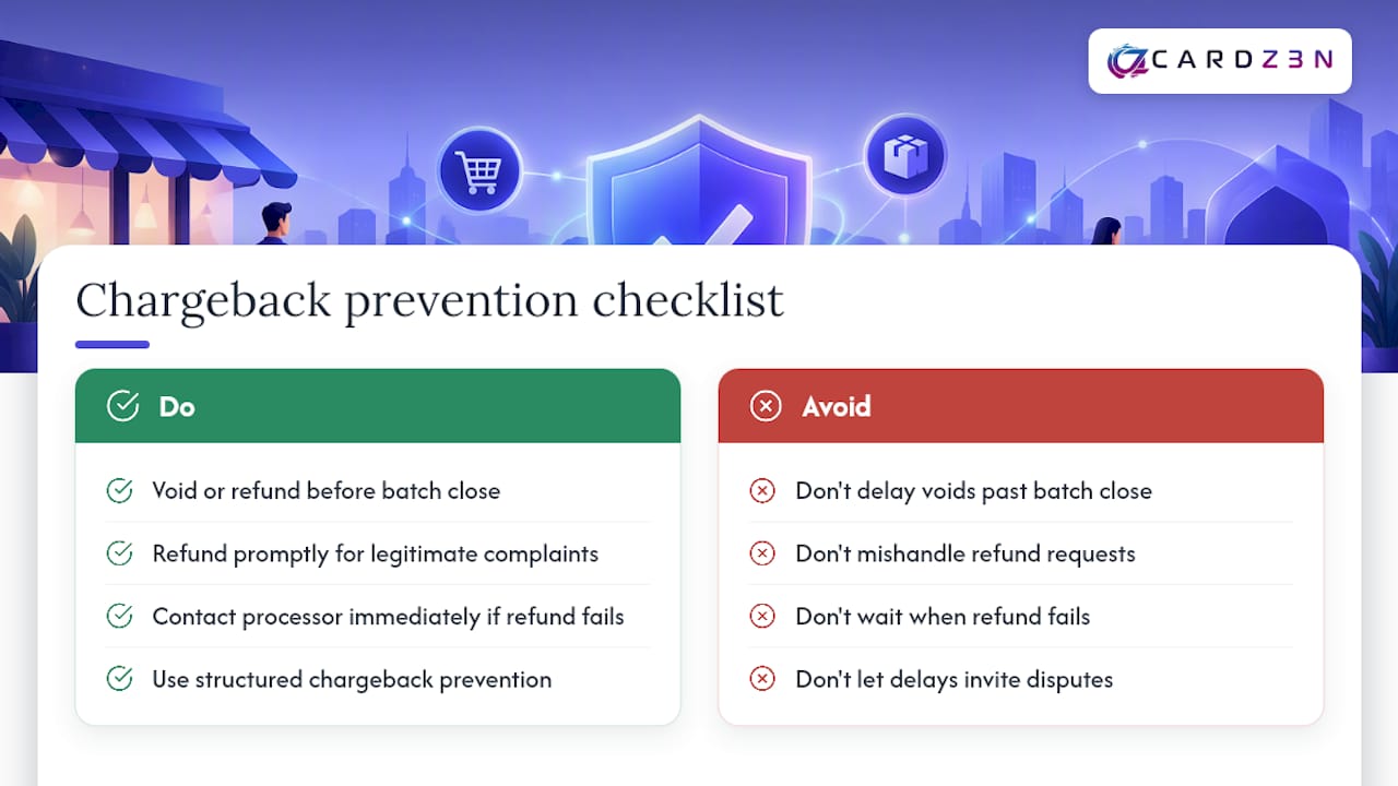 Common pitfalls, chargebacks, and dispute considerations — overview diagram