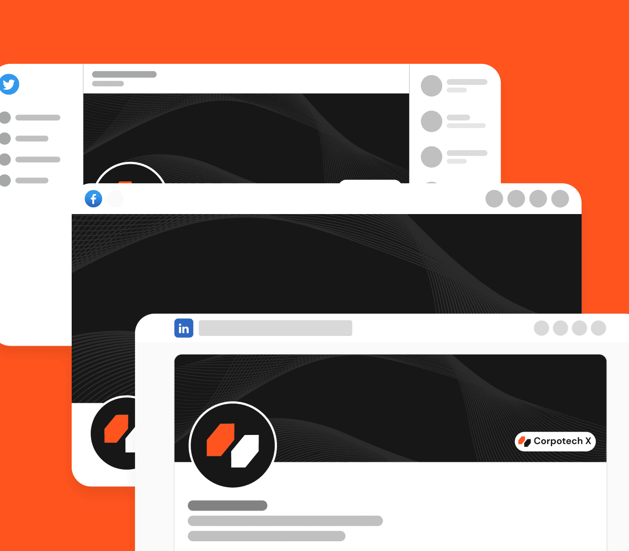 Corpotech X - Social Media Assets Included - Corporate Webflow Template