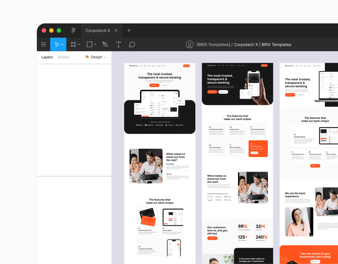 Figma File Included - Corpotech Webflow Tempalte