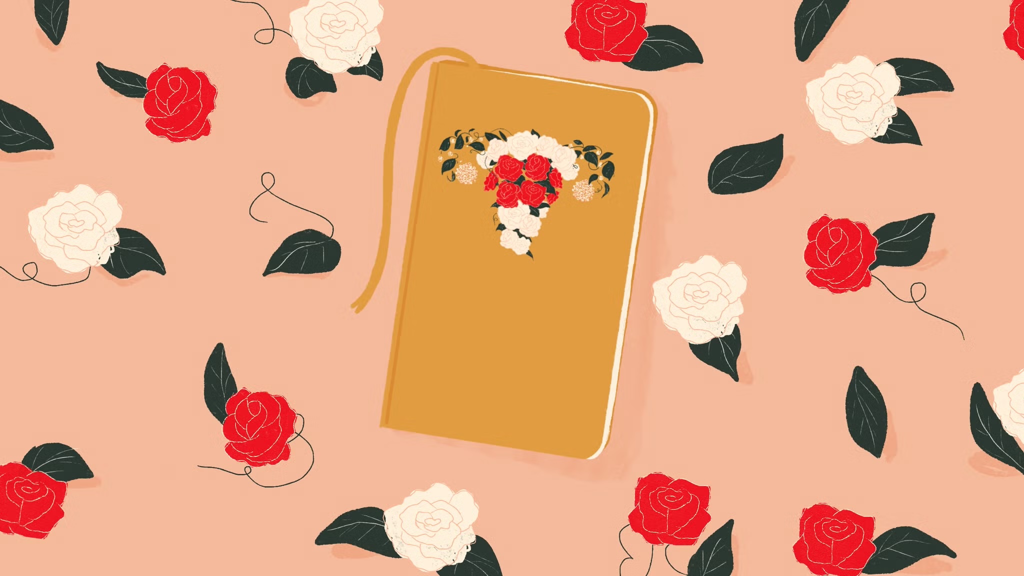 Good Housekeeping beauty lab magazine opener with illustration of pedicure and spa tools