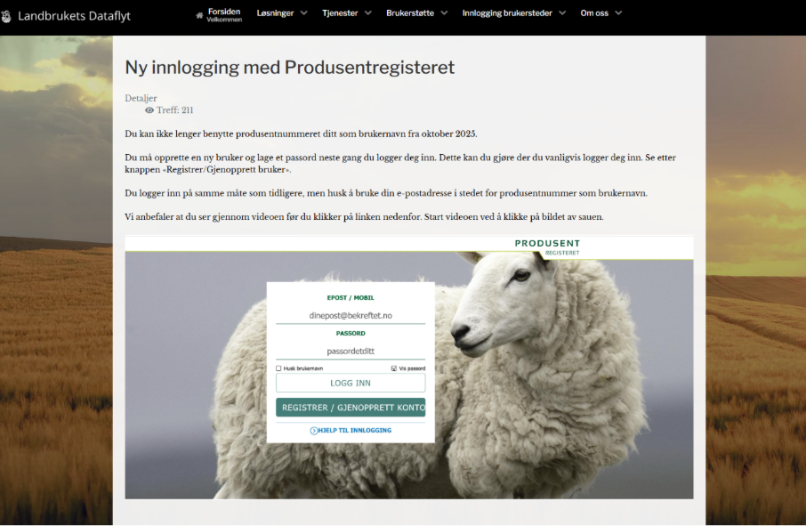 Et bilde som inneholder tekst, pattedyr, sau, skjermbildeKI-generert innhold kan være feil.