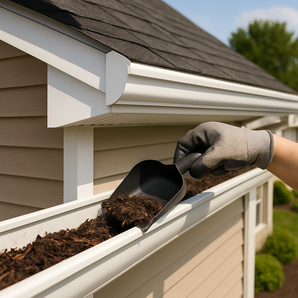 image of completed roof project for a roofing contractor