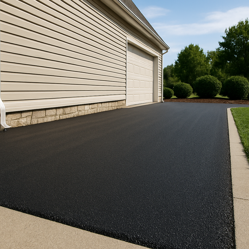 image of completed roof project for a roofing contractor