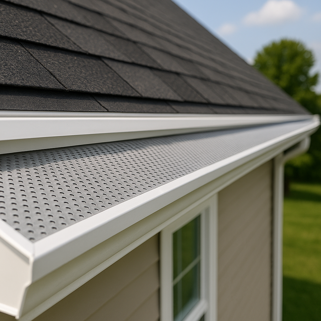 image of completed roof project for a roofing contractor