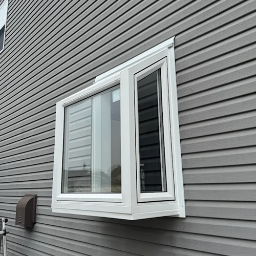 image of completed roof project for a roofing contractor