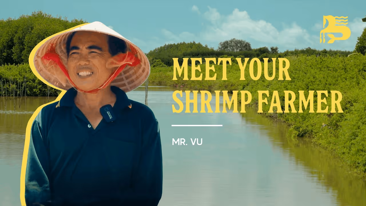This Is How Clean Shrimp Is Raised | Farmer Stories: Long Huang Vu