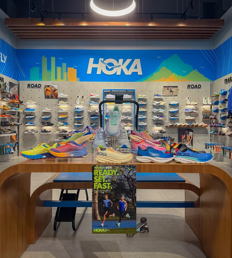 Hoka Store Interior