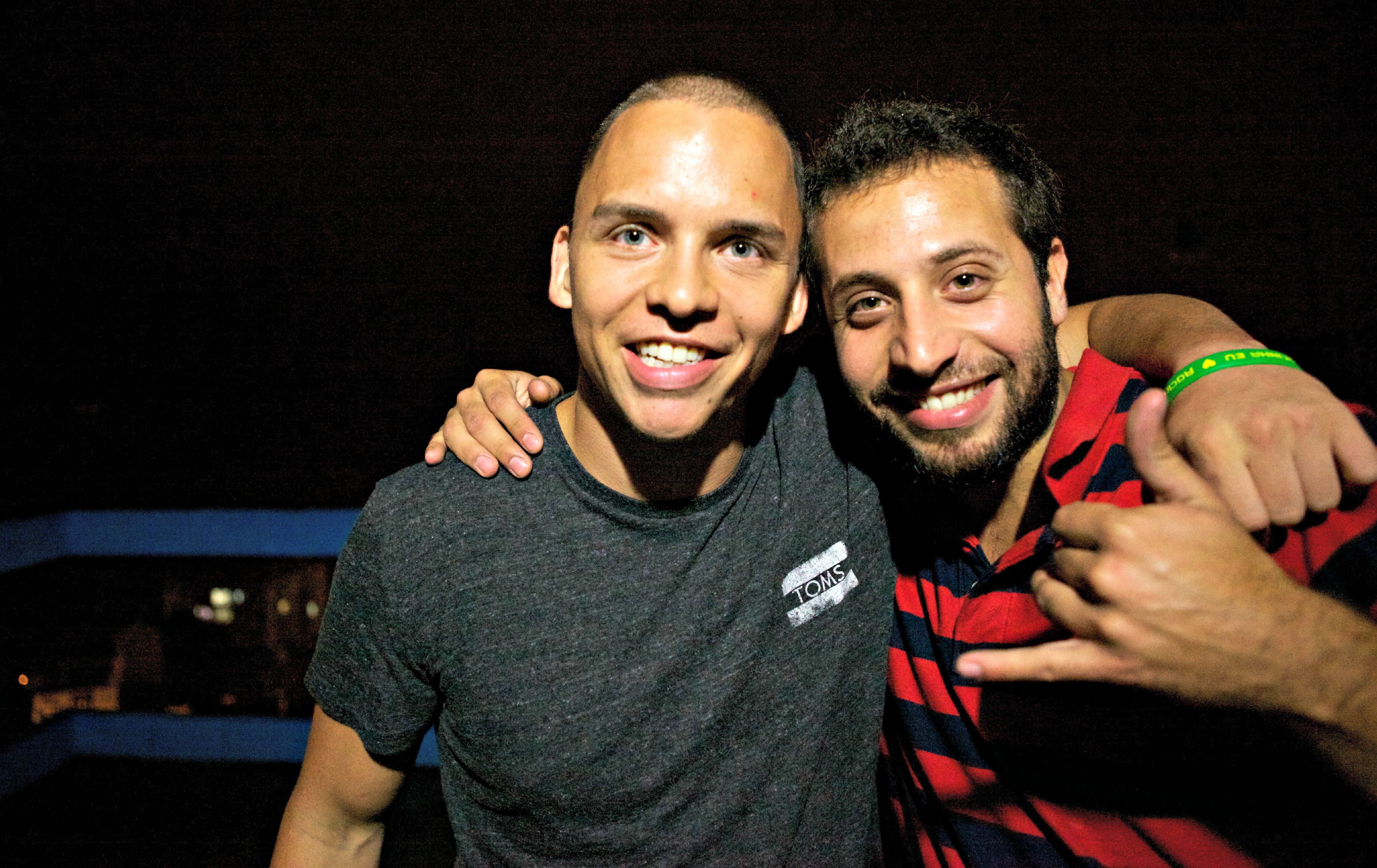 Adam Newman and Rodrigo Viera, the founders of FAVEX