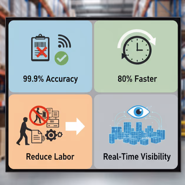 The RFID Intelligent Warehouse System uses electronic tags and readers to automate the entire process of goods inbound, outbound, counting, and positioning, eliminating the lag and errors of traditional manual recording while enhancing operational efficiency and transparency.