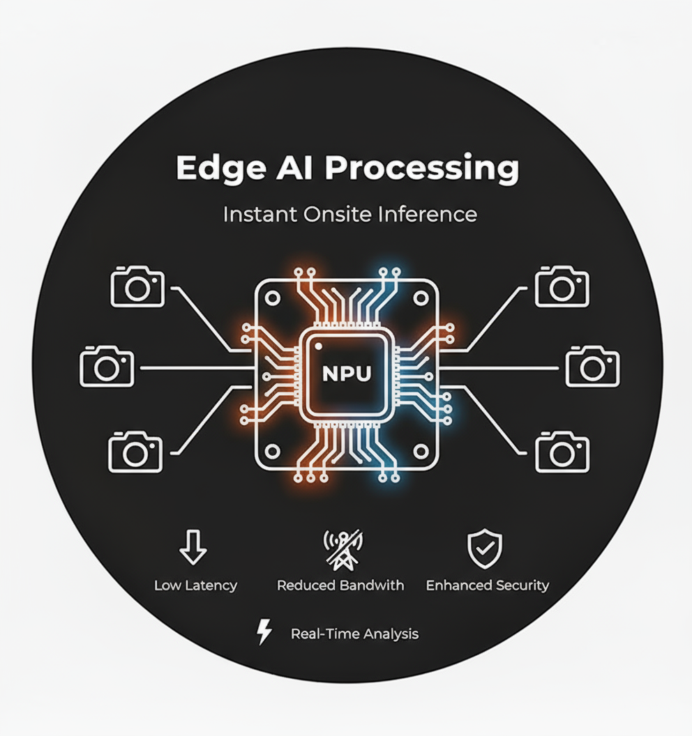 Decoding: Up to 30 channels of 1080P@30FPS or 2 channels of 4K@75FPS
Encoding: Up to 10 channels of 1080P@30FPS
Ethernet: 2 x 10/100/1 DOOM adaptive ports
Video OutpuUlnput: 2 x HDMI 2.0 (max. 4K@60fps)/ 2 x HDMI 2.0 (max. 4K@30fps)