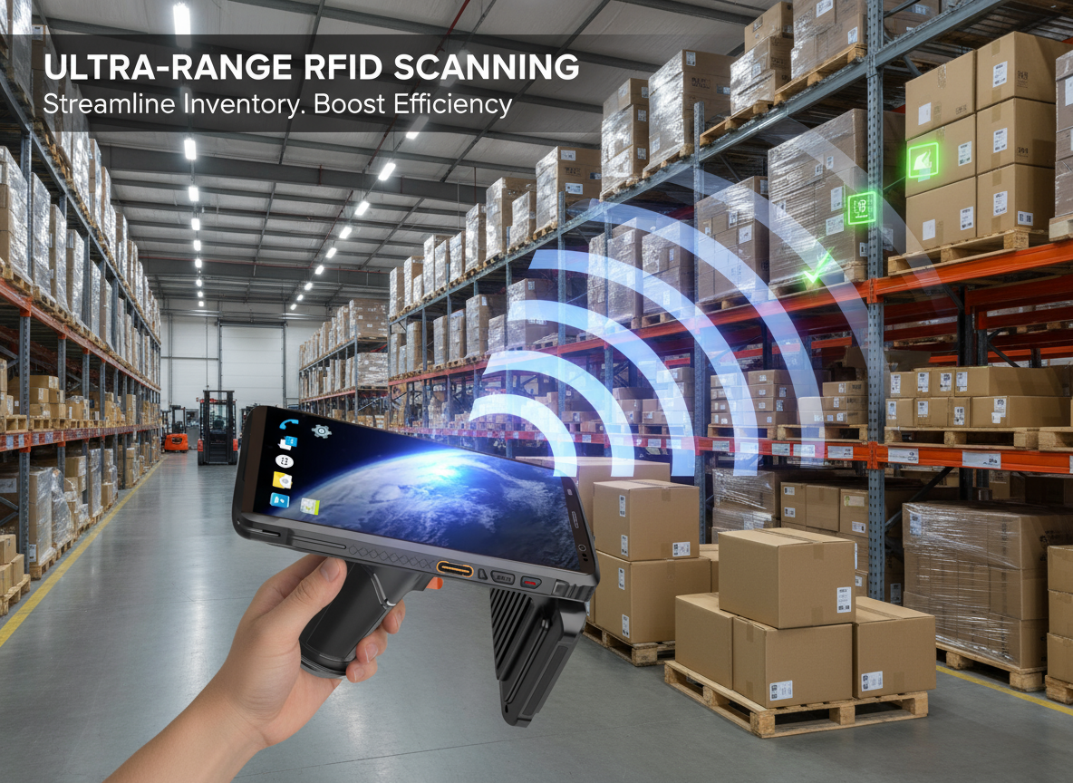 Protocol Standards: EPC Global UHF Class 1 Gen 2/ ISO 18000-6C/ISO 18000-6B
UHF Antenna: 4.5dBi air dielectric antenna Dual-mode capacitive touch, supports stylus, bare finger, or gloved finger input
IEEE 802.11 ac/a/b/g/n/ax ready/d/e/h/i/j/k/r/v/w (2.4G/5G Dual-Band Wi-Fi)
GPS supports:GPS-L1, A-GPS, GLONASS, BeiDou, Galileo