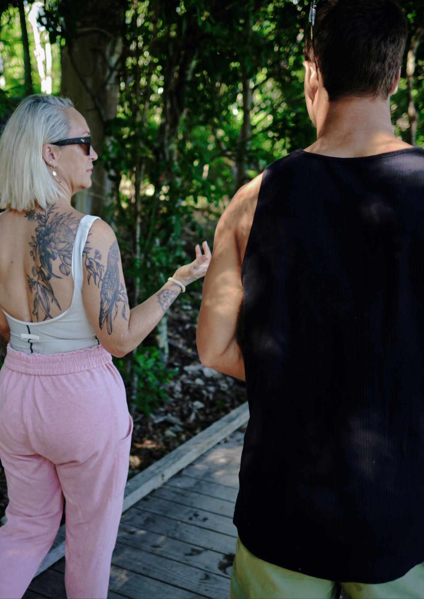 aerial view of a headland