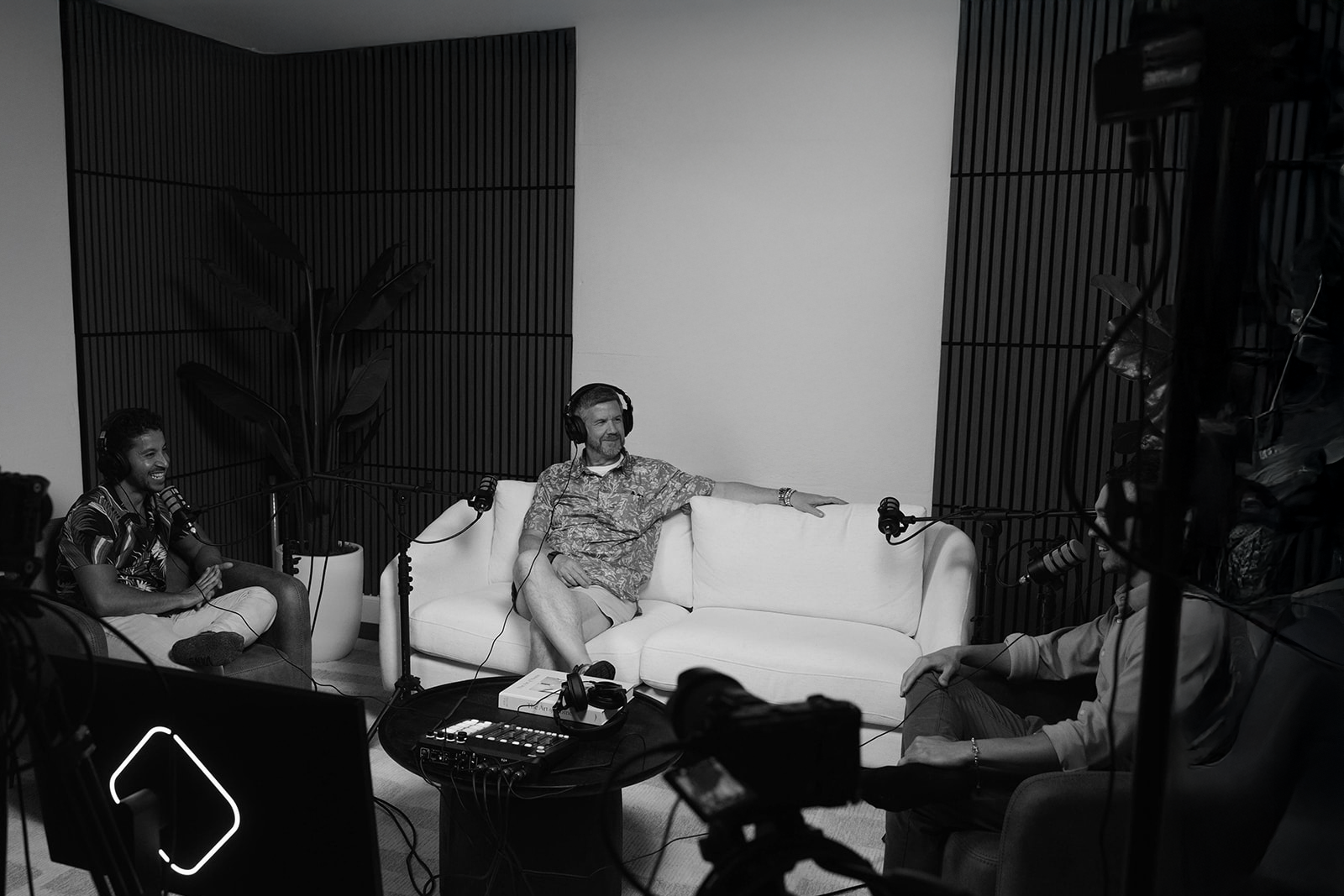 A beautiful woman in a transparent shawl.