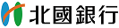 Logo of Hokkoku Bank with Japanese characters and a green abstract leaf design.