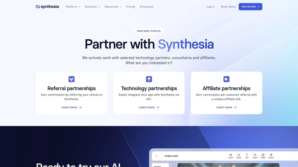 7 Best AI Affiliate Programs to Boost Your Earnings in 2025 - Synthesia