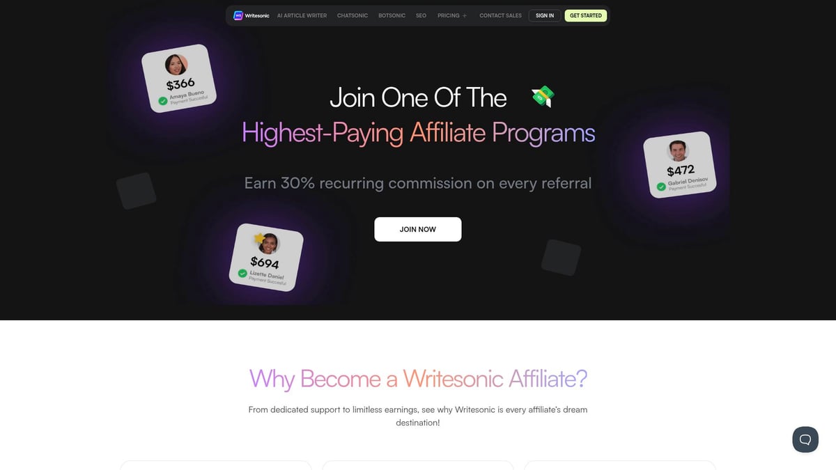 7 Best AI Affiliate Programs to Boost Your Earnings in 2025 - Writesonic