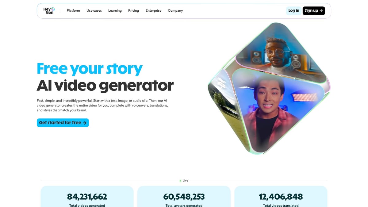 Top 8 Picks for the Best AI Video Generator 2026 - 4. HeyGen