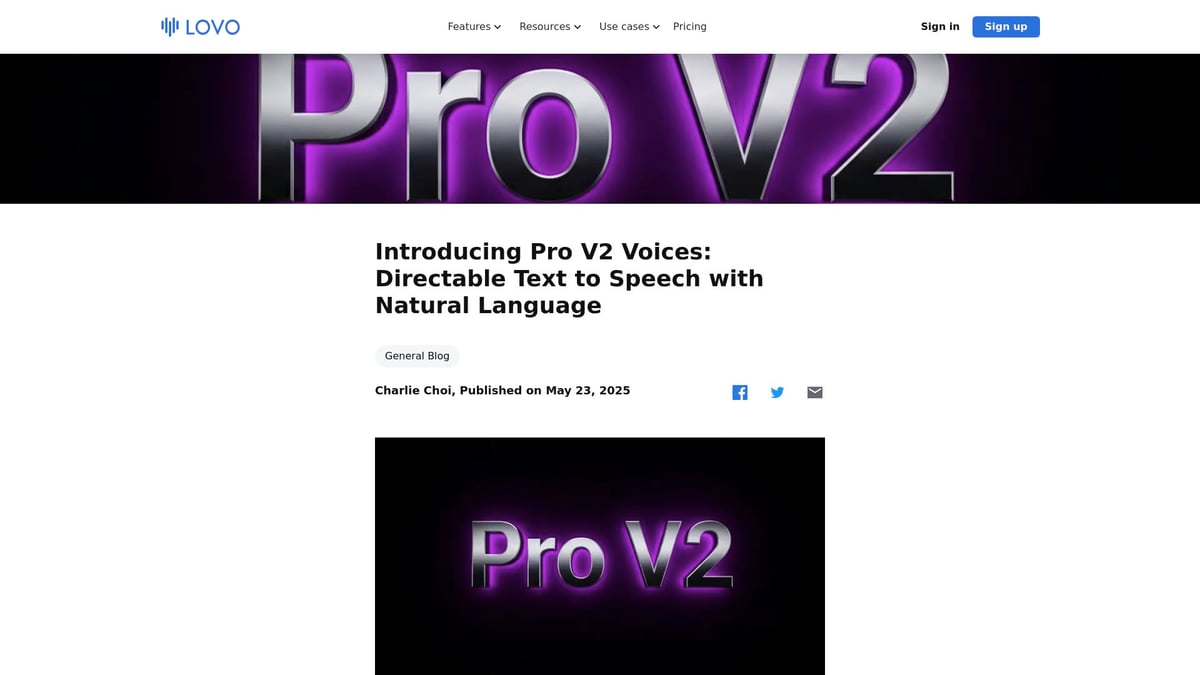 7 Best AI Voice Generator for YouTube in 2026 - Lovo