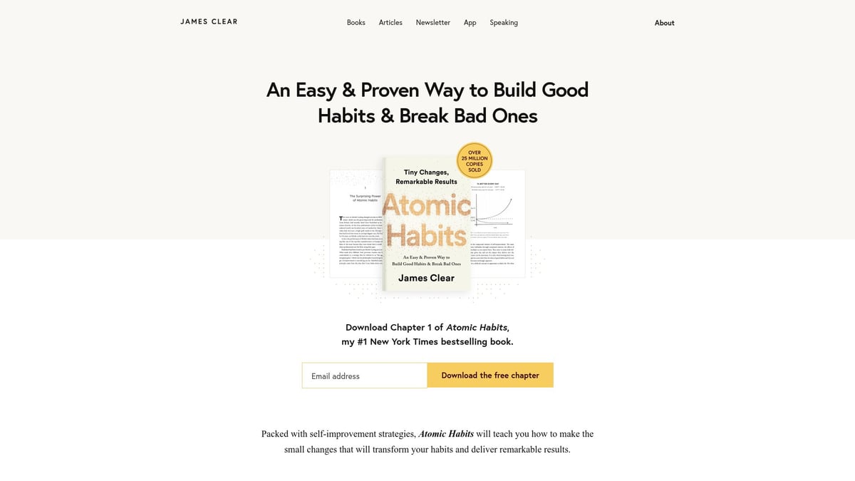 9 Inspiring Blogs on Productivity to Transform Your 2026 Routine - 1. James Clear