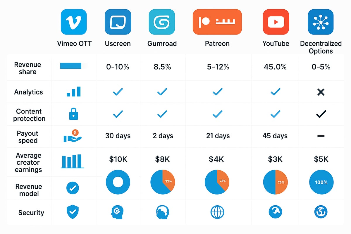 Choosing the Right Platform to Sell Your Videos