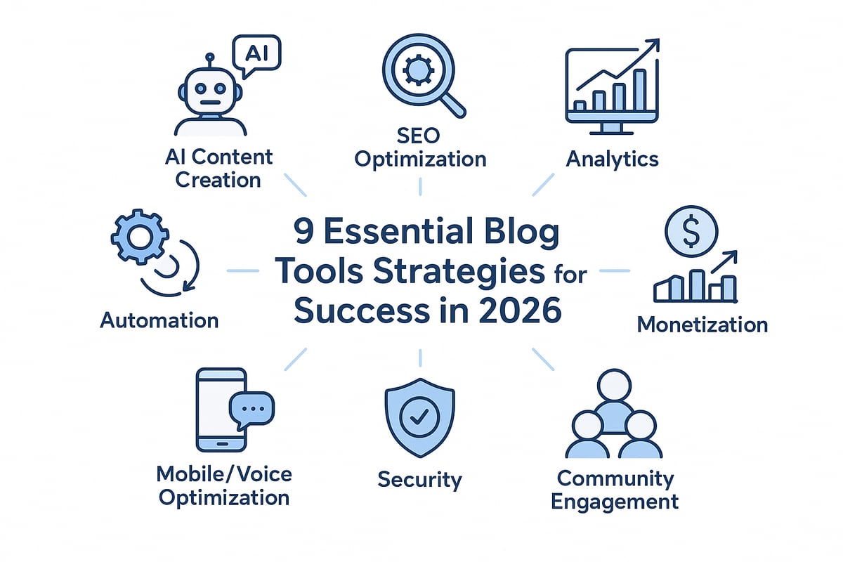 9 Essential Blog Tools Strategies for Success in 2026
