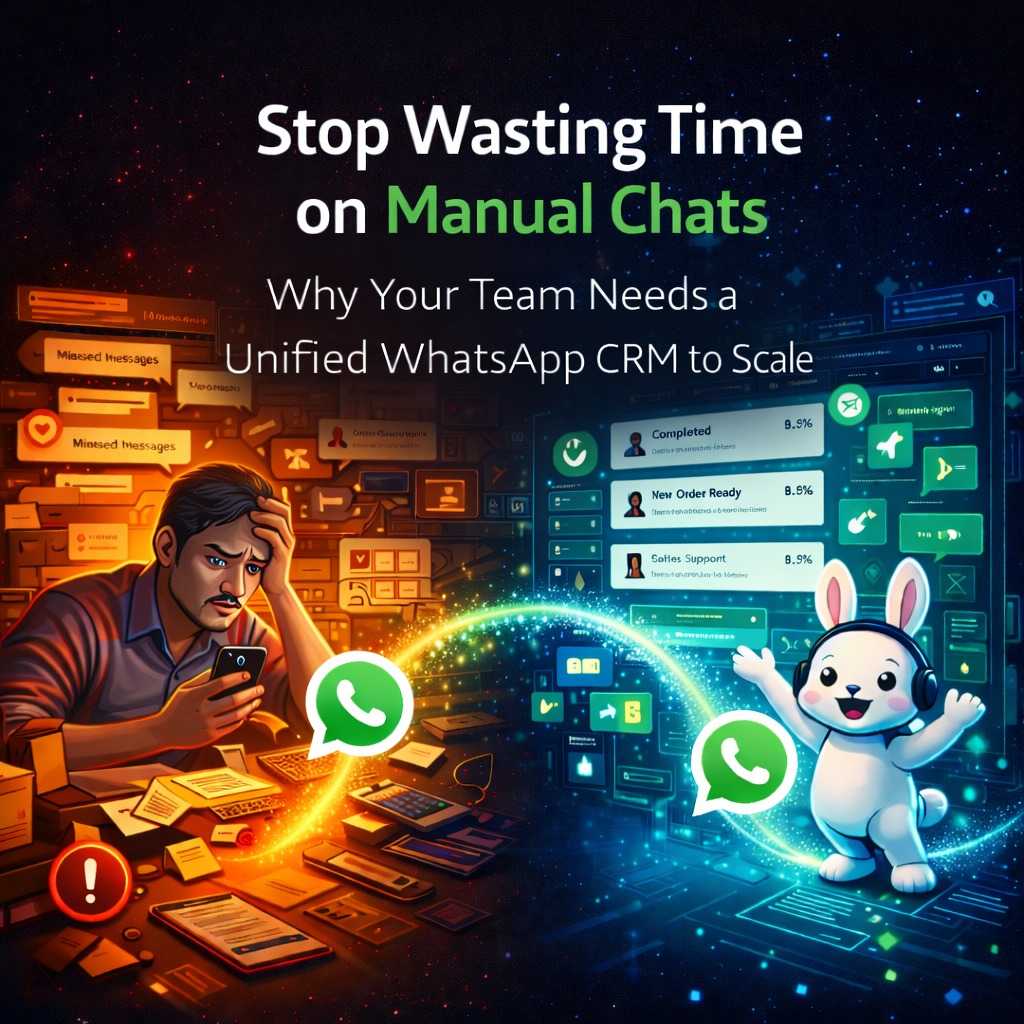 Stop Wasting Time on Manual Chats: Why Your Team Needs a Unified WhatsApp CRM to Scale