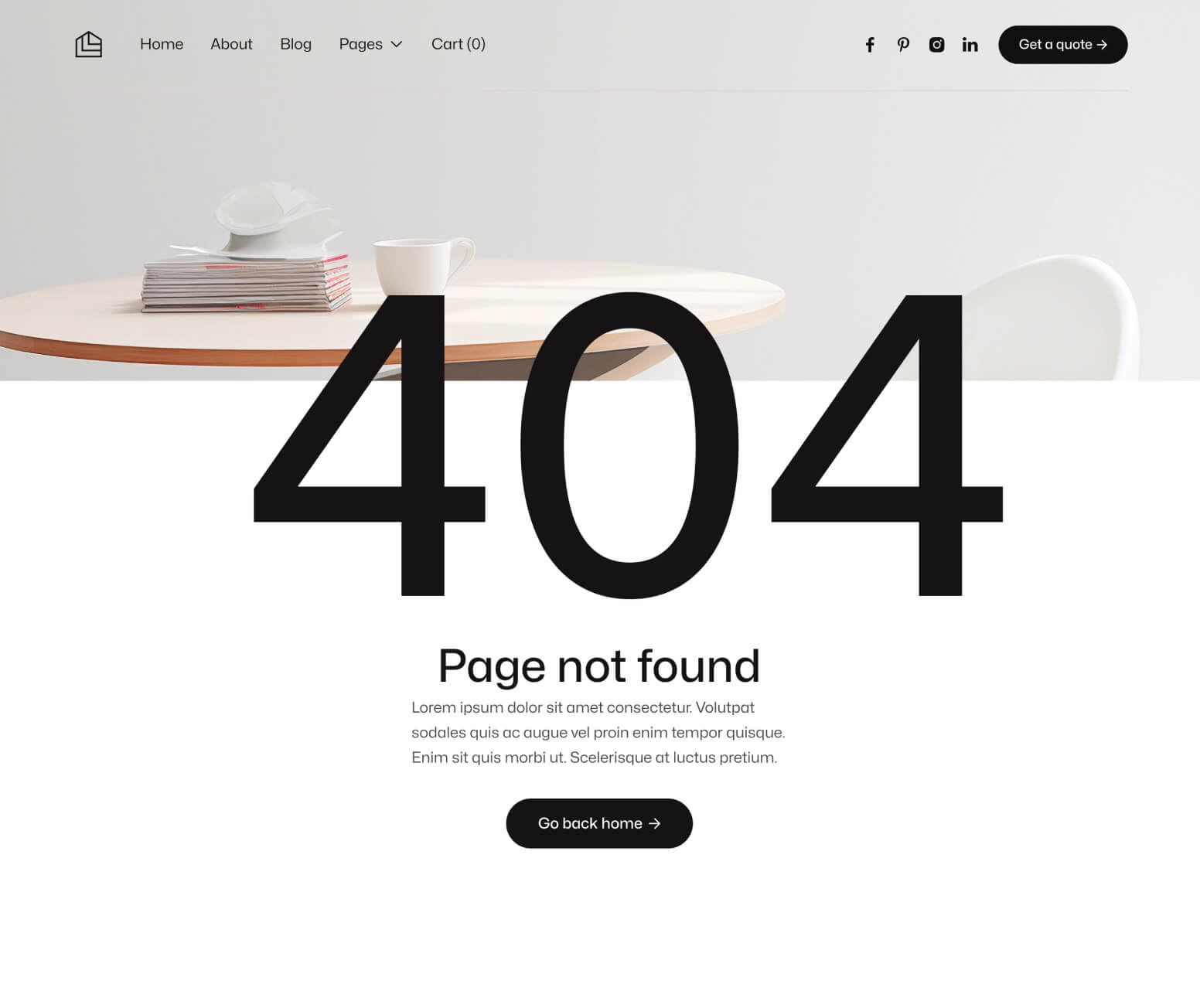Construktion X - 404 Page - Construction Webflow Template