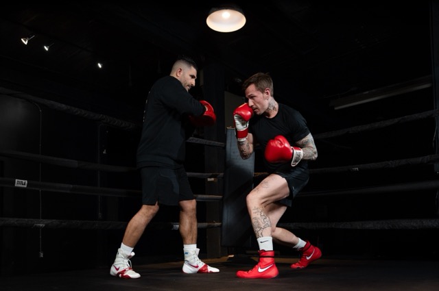 Founder and coach Brian Grant at Monarc Boxing